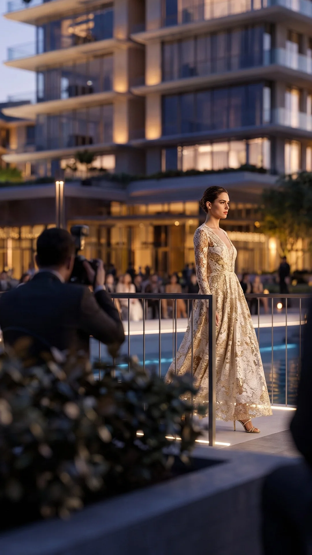 An evening fashion and cultural event at Ramhan Marina