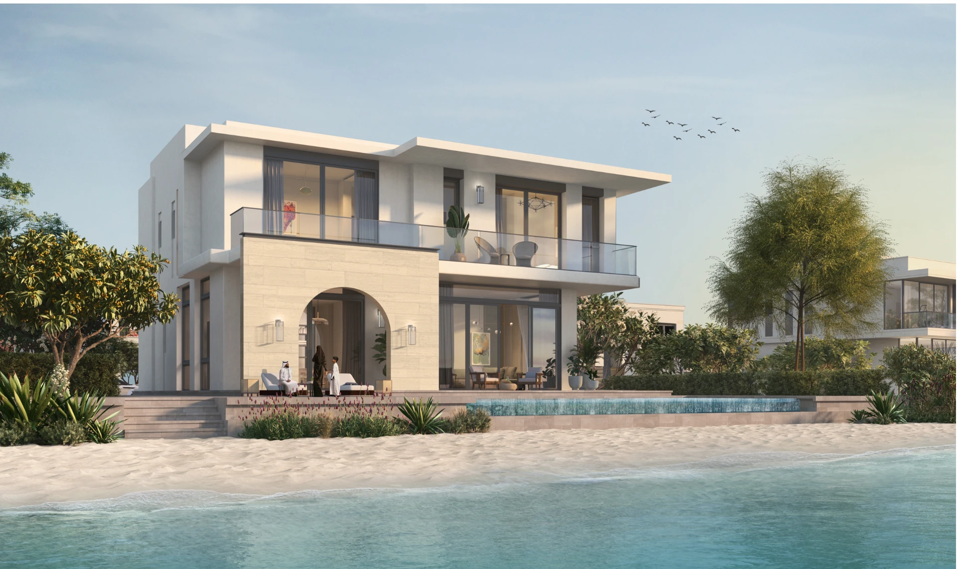 Vintage villa at Ramhan Island, Abu Dhabi