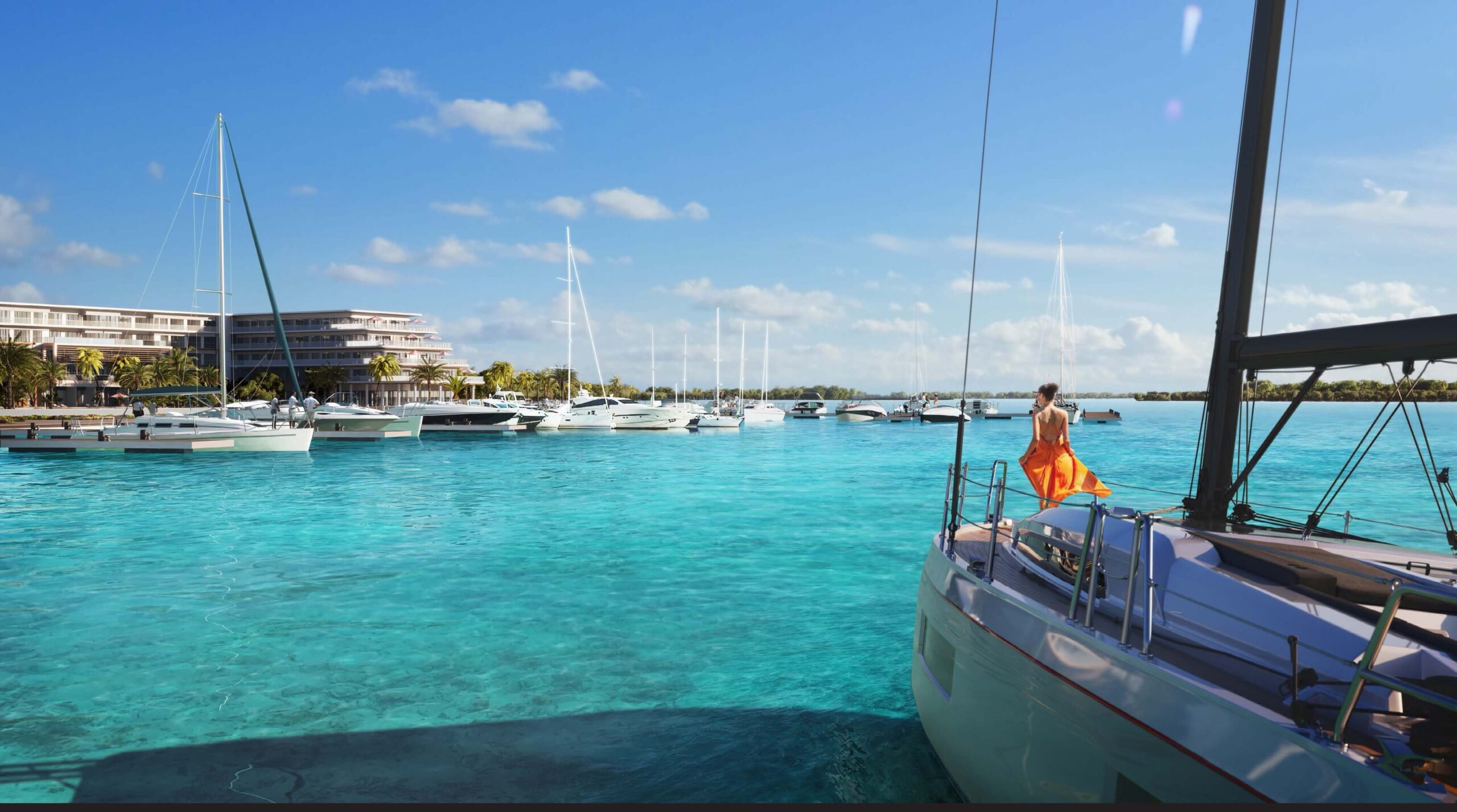 Luxury yacht lifestyle Ramhan Island Abu Dhabi waterfront living